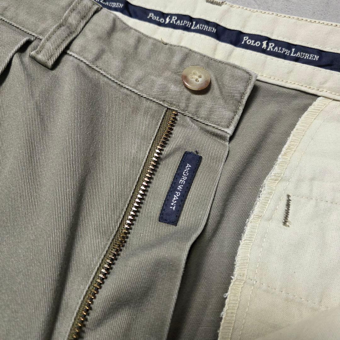 90sPoloByRalphLaurenANDREW ポロチノトラウザーズW30