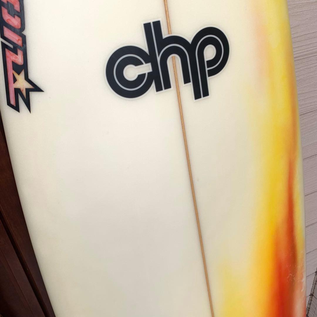 chp ショートボード オレンジとイエローのグラデーション　5'11