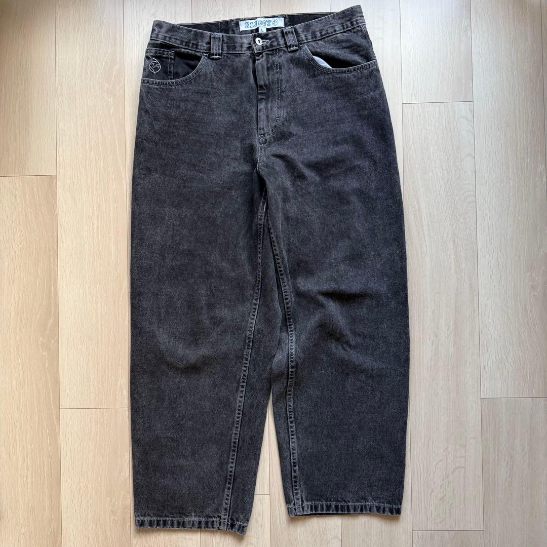 polar skate big boy ブラック　デニム　ビックボーイ