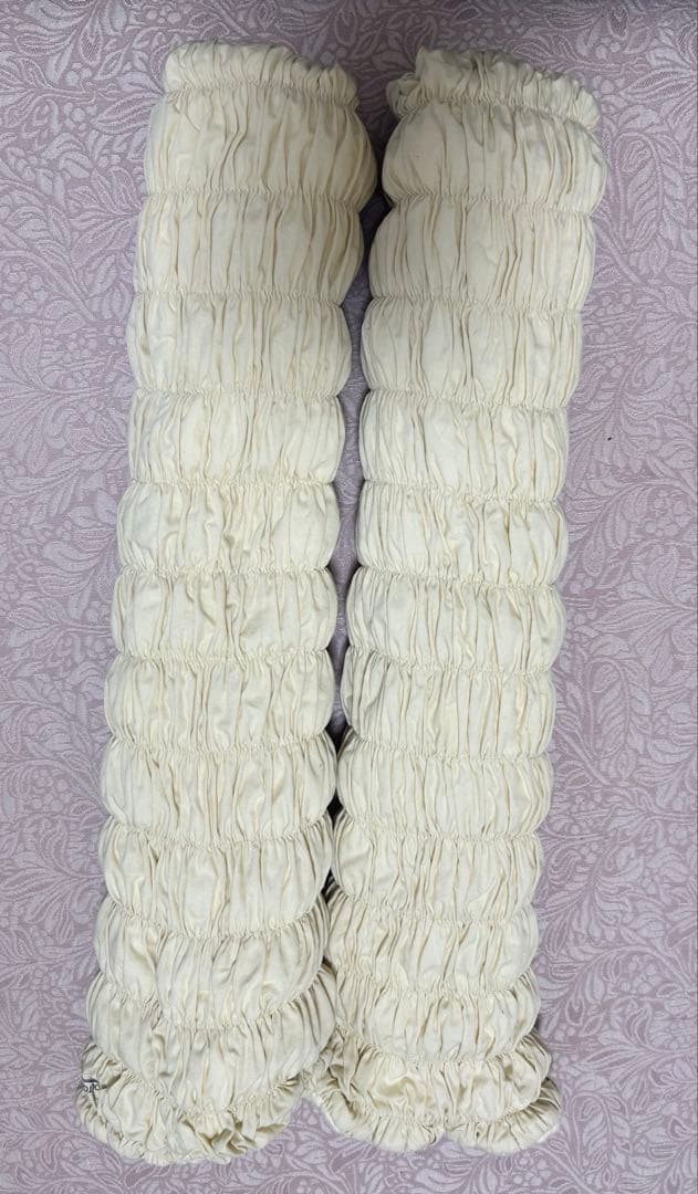 イオンドクター　ロングレッグウォーマー58 クリーム