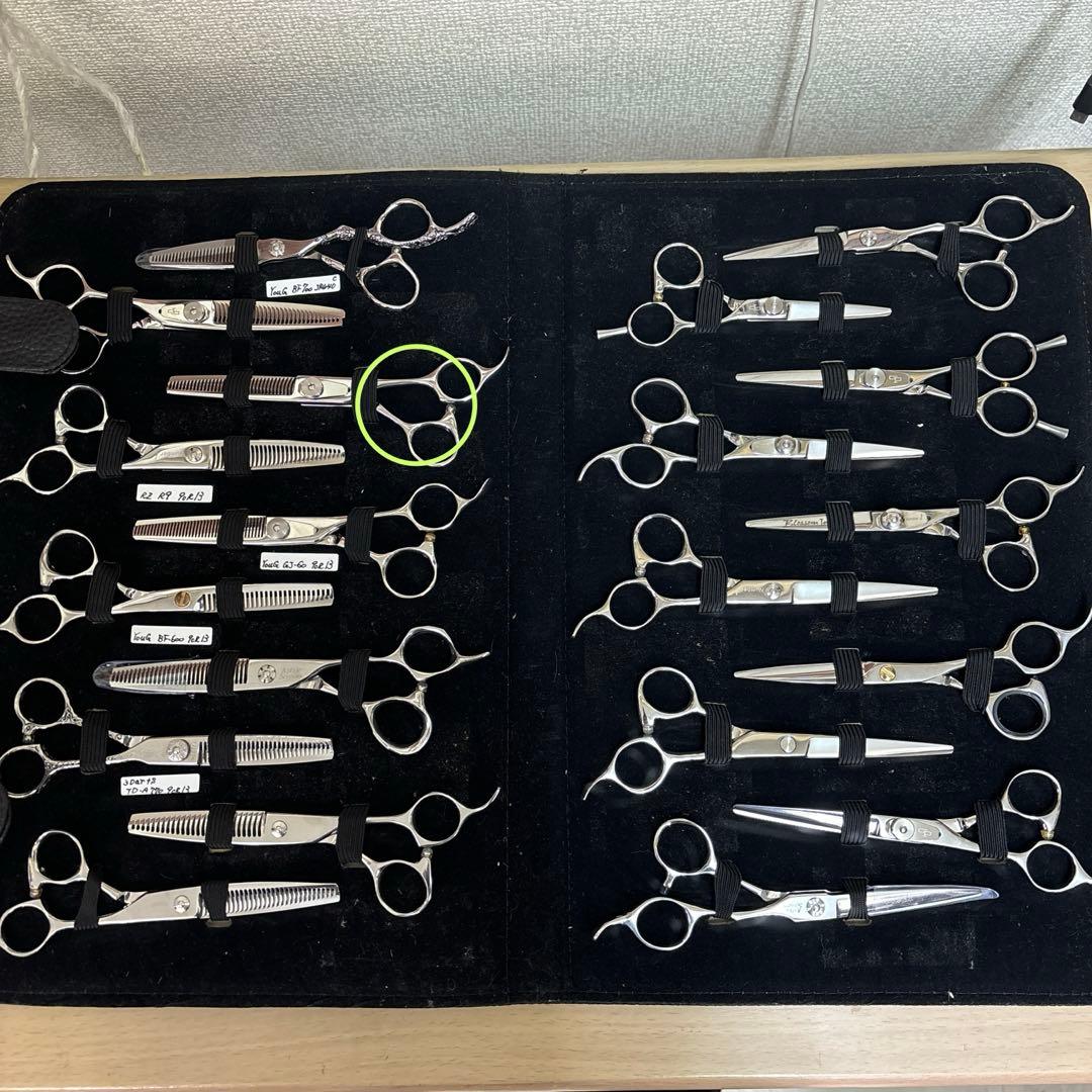 Bヘルシークイーン 35目 美容理容シザー鋏