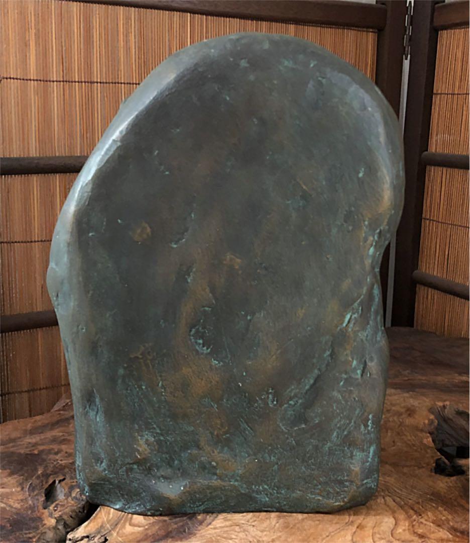 希少 時代 雷神像 仏像 銅製 ブロンズ 北村西望 文化勲章受賞 日本芸術会員