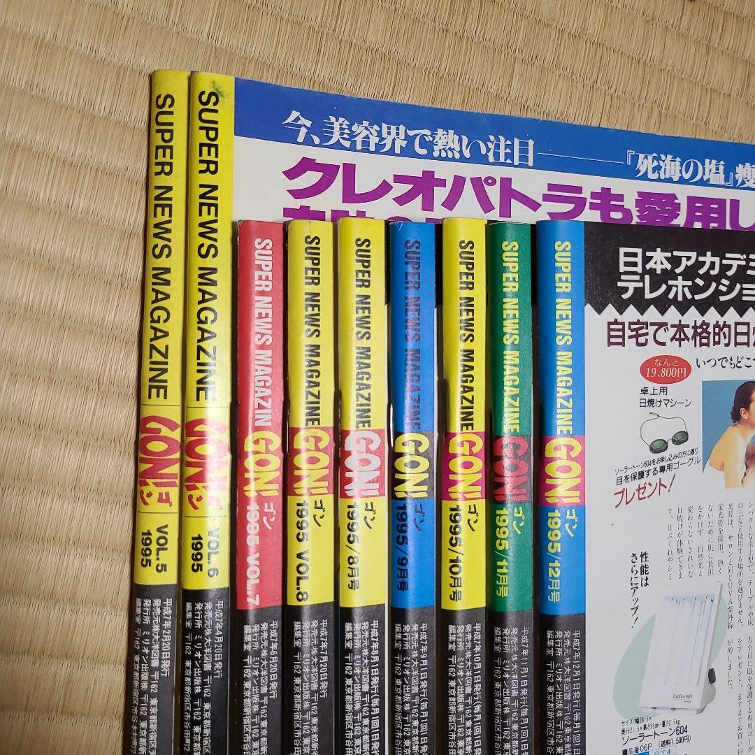 ミリオン出版　GON!　1995年5月号～2000年12月号