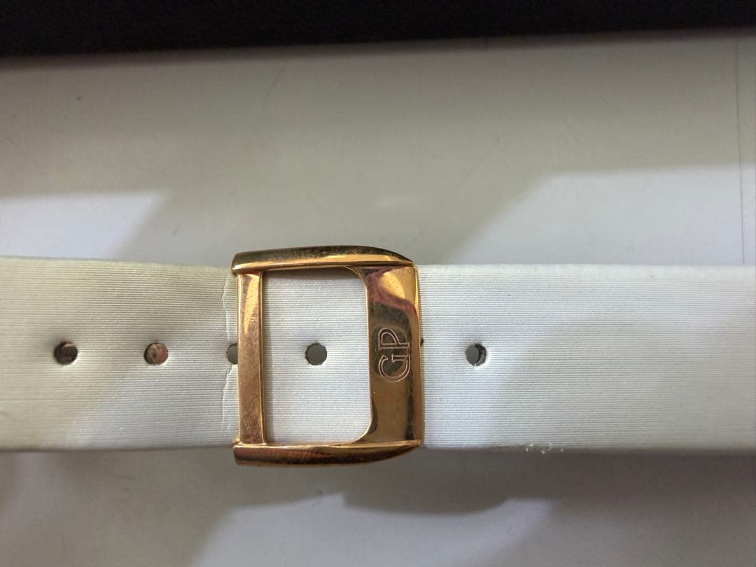 Girard-Perregaux ホワイトサテンバンドDバックルPGK18