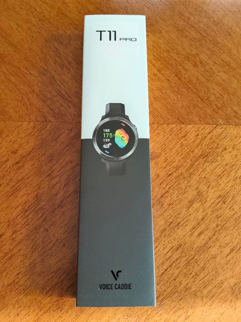 【2025年10月購入】ボイスキャディ T11 PRO 腕時計型 GPSナビ