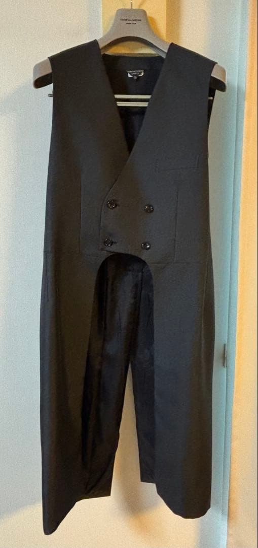 COMMEdesGARCONSHOMME PLUS 25ss ロングベスト XL