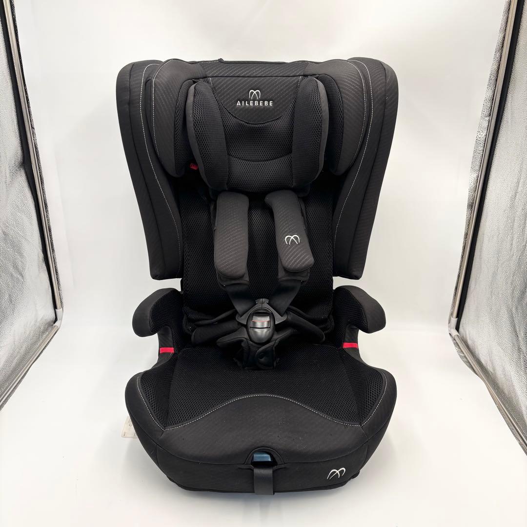 極美品　エールベベ　パパット2プレミアム ジュニアシート　ISOFIX