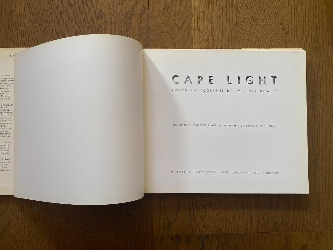 Joel Meyerowitz「Cape Light」ジョエル・マイヤーウィッツ