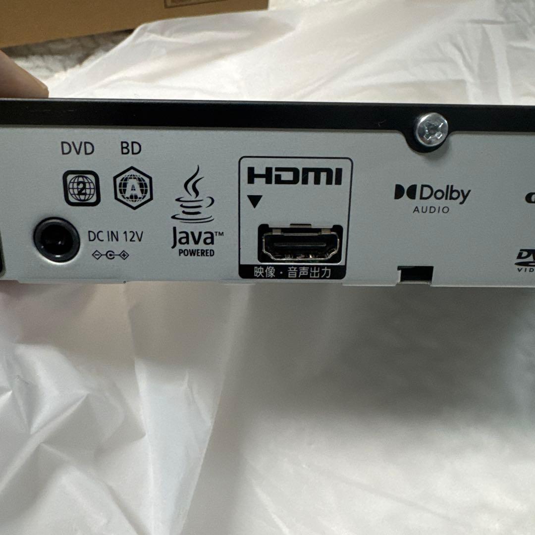 パナソニックブルーレイディスクプレイヤーDMP-BD90S-K/2025年製