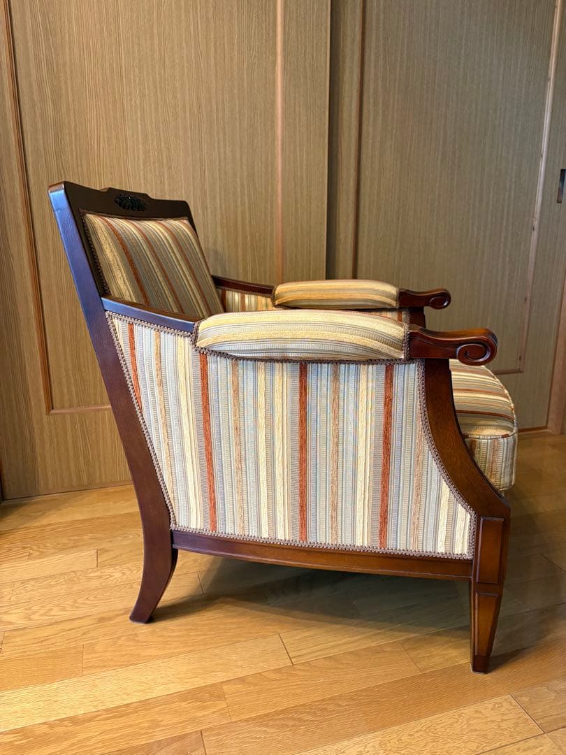 神戸元町家具 メープル不二屋 ソファー1人掛け FM-431 No.2