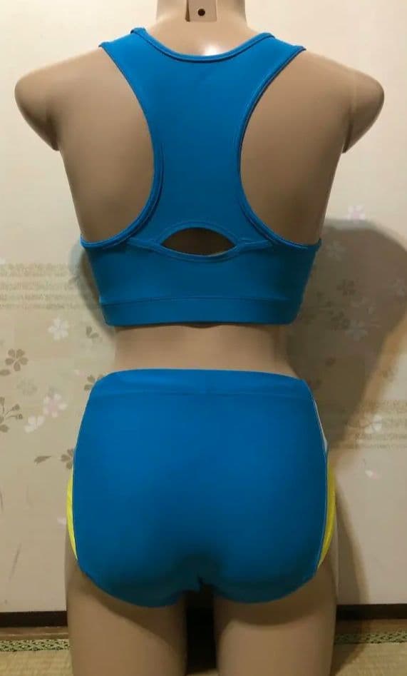 あ*ん様 asics 筑●大学ロゴ入り 陸上 女子 Oサイズ レーシングショーツ