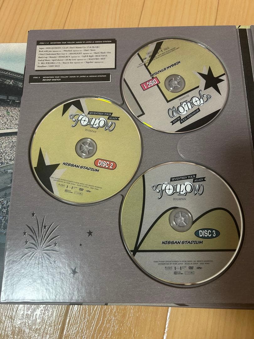 seventeen follow again スタジアム DVD
