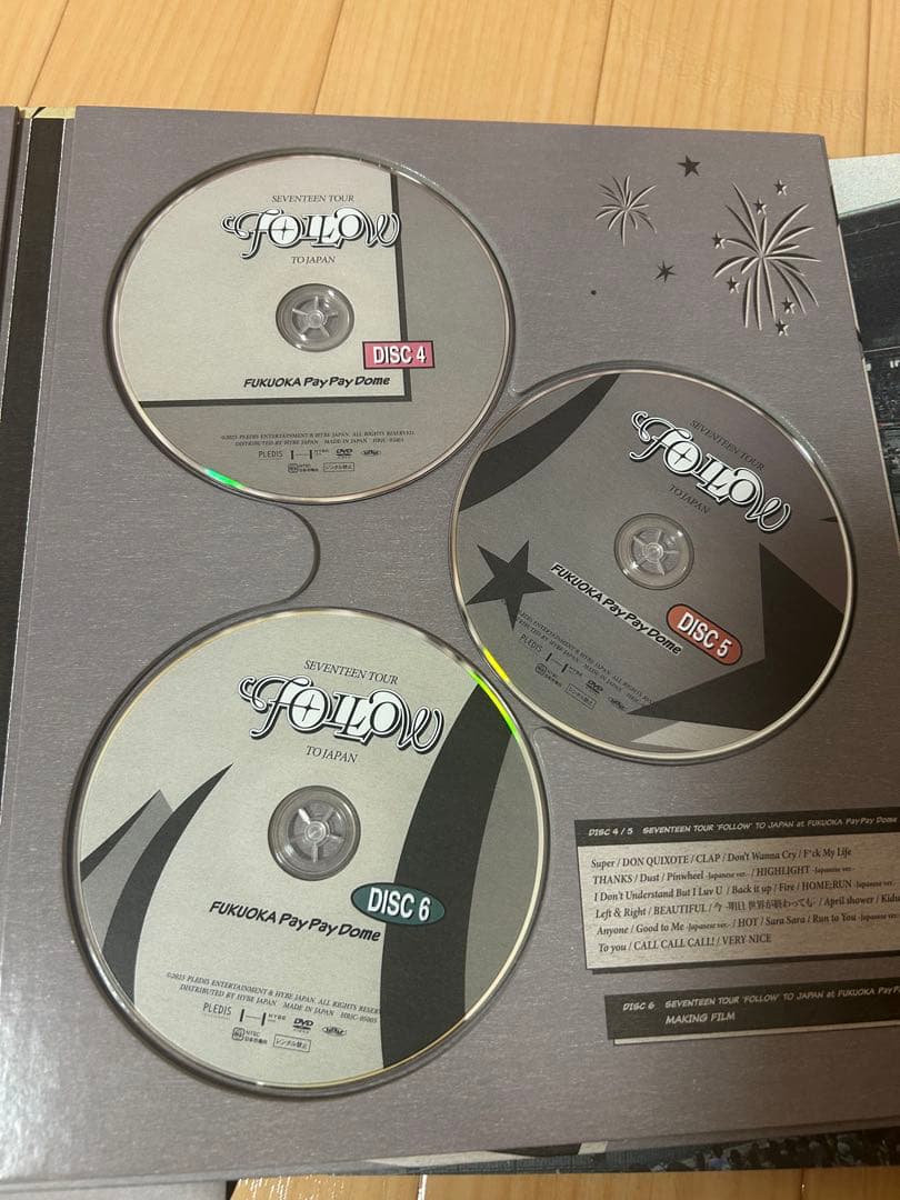 seventeen follow again スタジアム DVD
