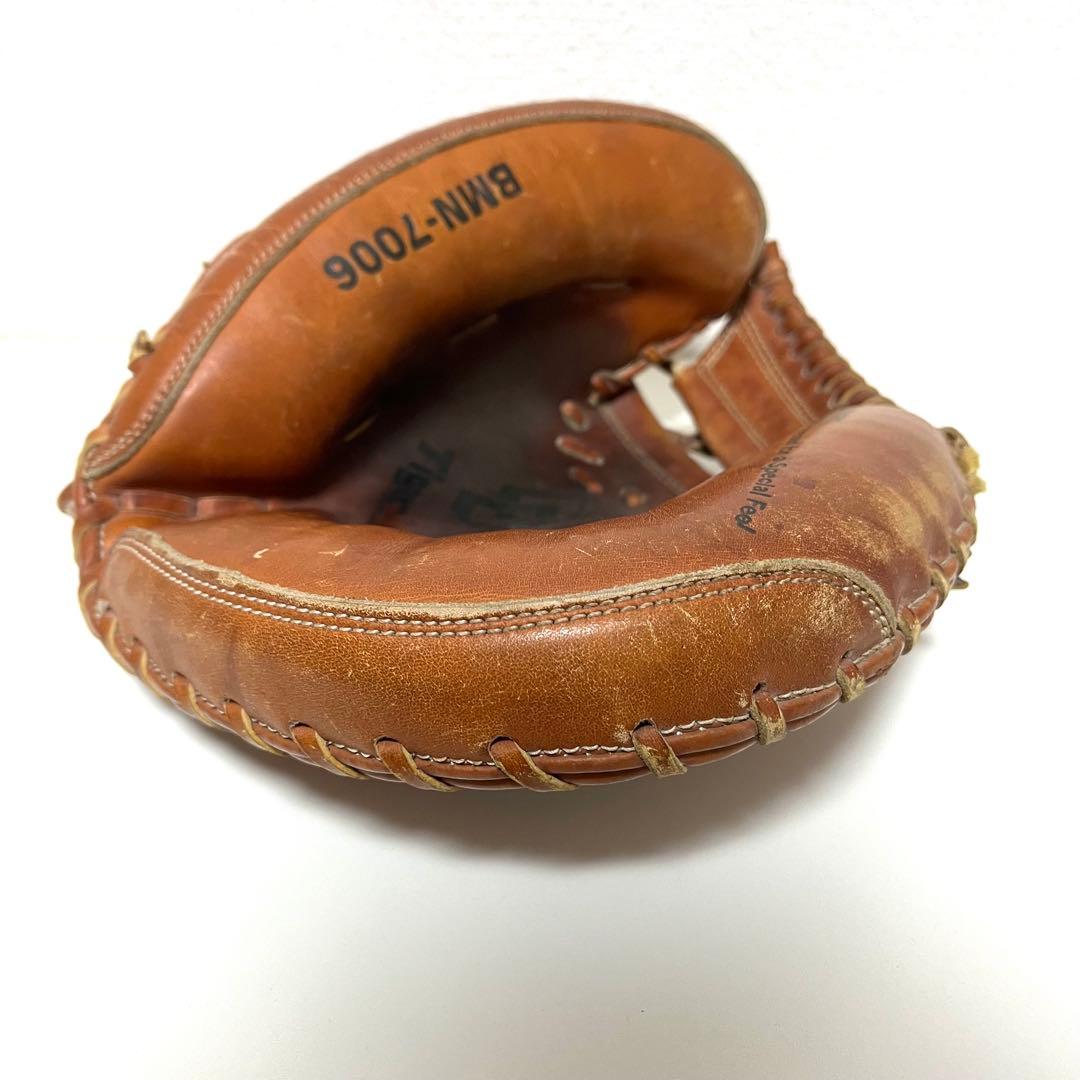 美津和タイガー 硬式用 キャッチャーミット レザー