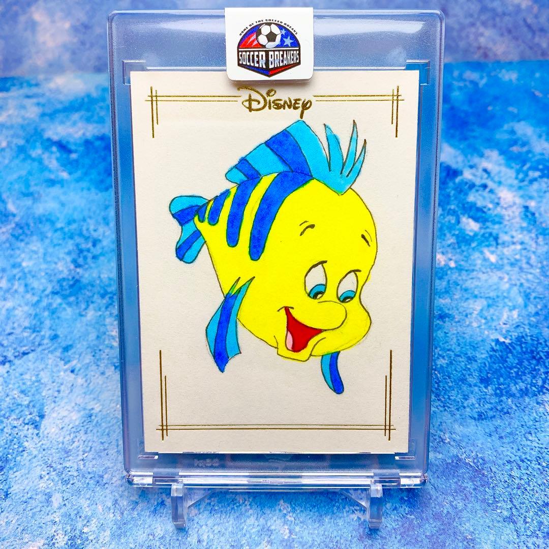 1of1【フランダー】スケッチオート　リトルマーメイド　直筆サイン　TOPPS