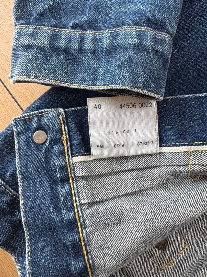 Levi's　デニムジャケット バレンシア　S506XX　大戦