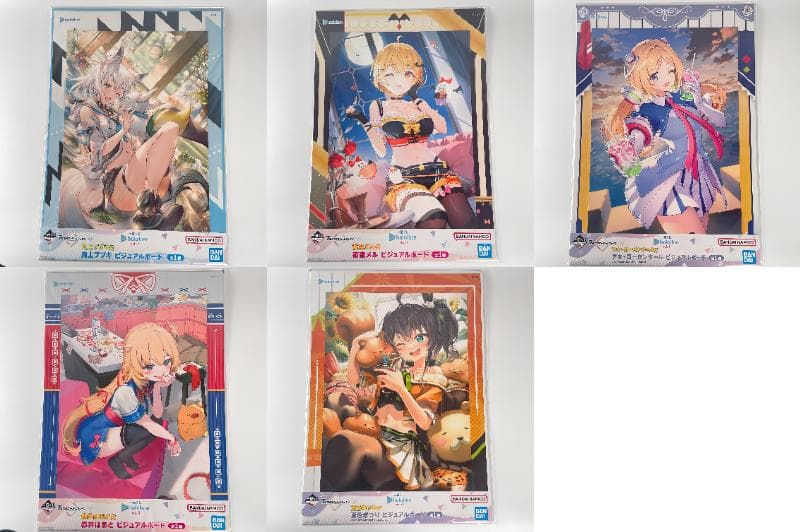 ホロライブ 一番くじ ビジュアルボード vol.2~4コンプリートセット