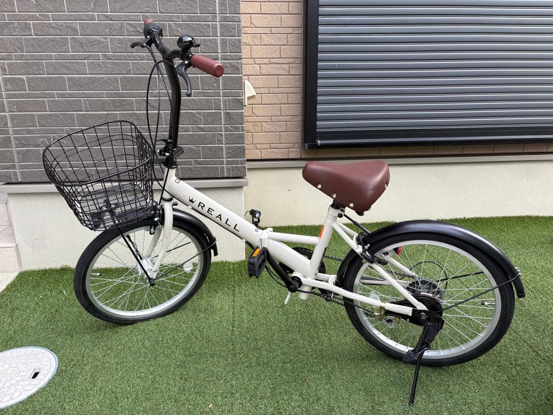 【引き取り限定】◾️美品◾️ オートライト 折りたたみ自転車 6段変速