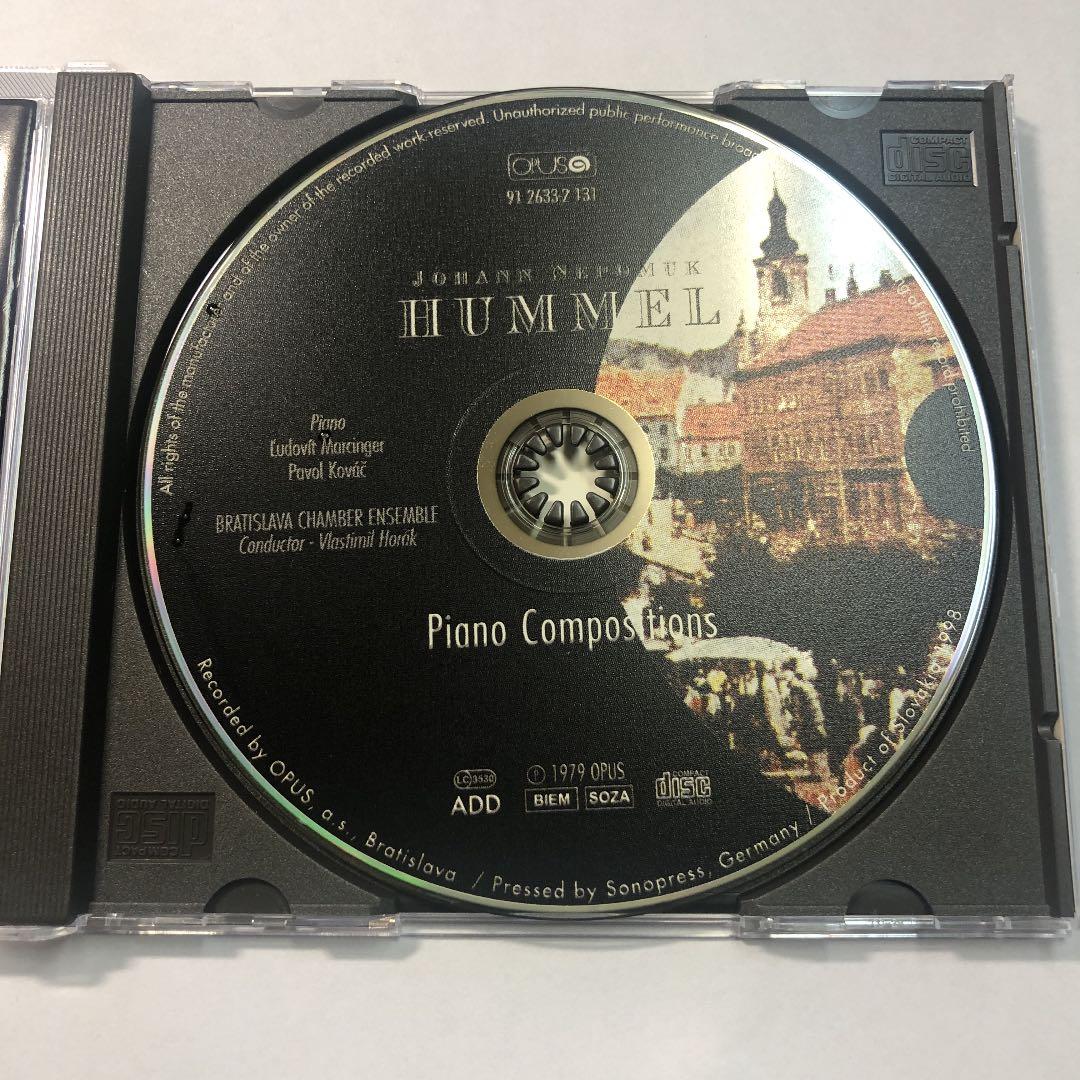 フンメル-ピアノ作品集　Hummel - Piano Works