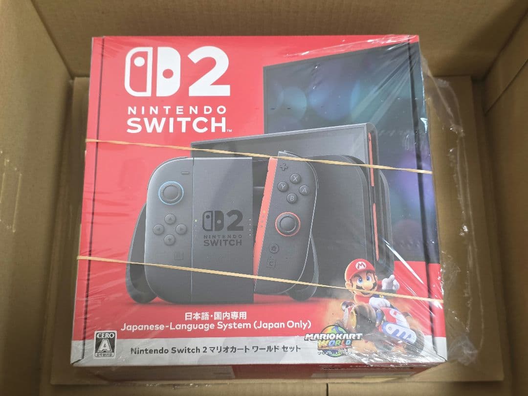 【新品未使用】 Switch2 マリオカートワールド セット 任天堂②