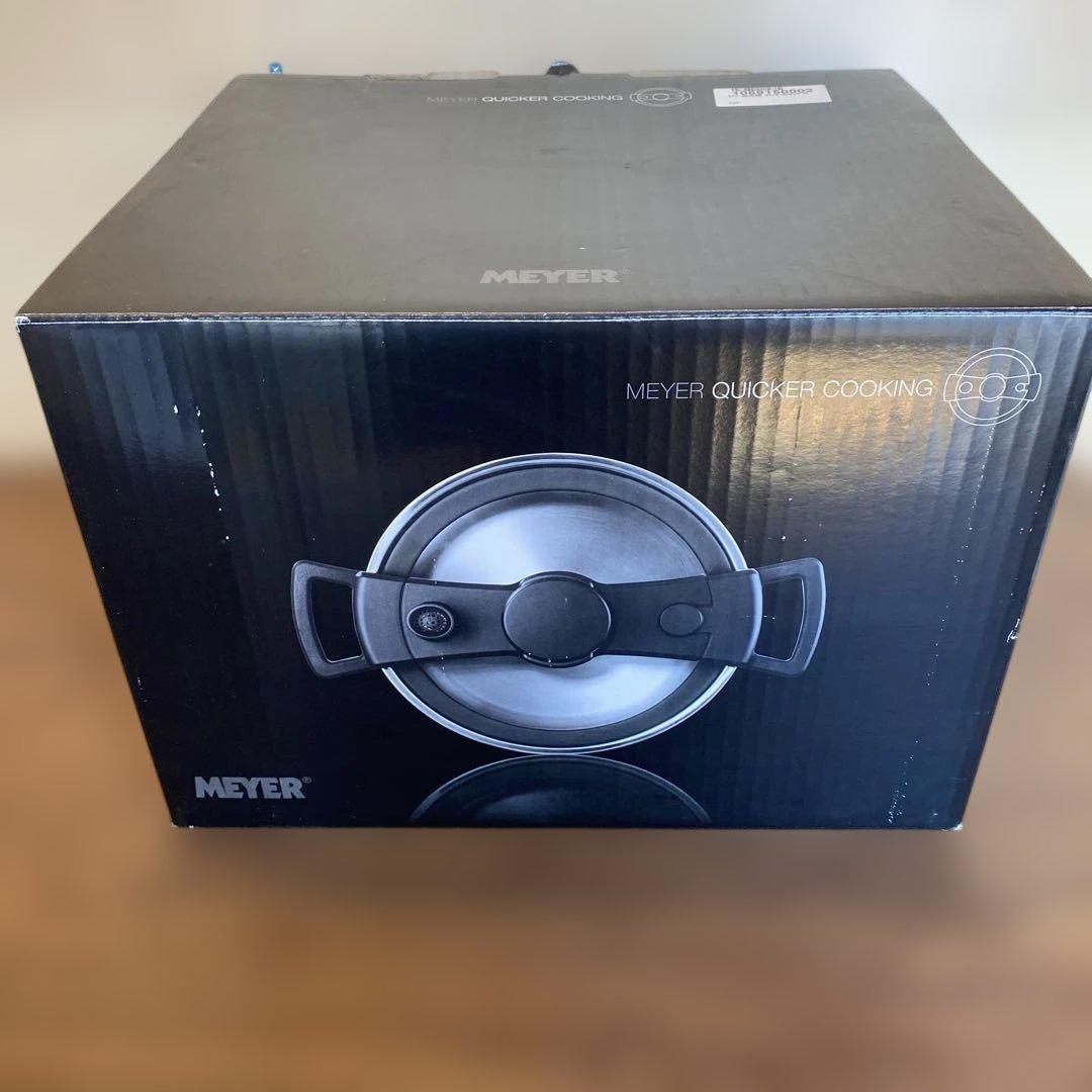 マイヤー　クイッカークッキング　圧力鍋　ブラック　20cm　3L