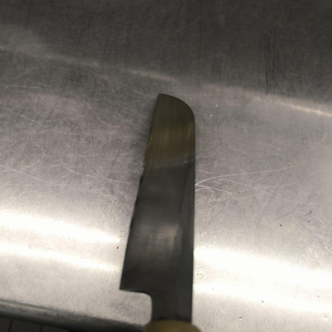 京都有次薄刃包丁上霞19.5cm