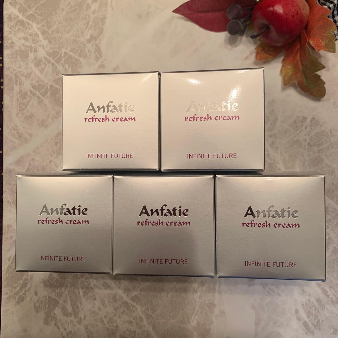 ☘️アンファティ　洗顔　リフレッシュクリームIF 旧5個