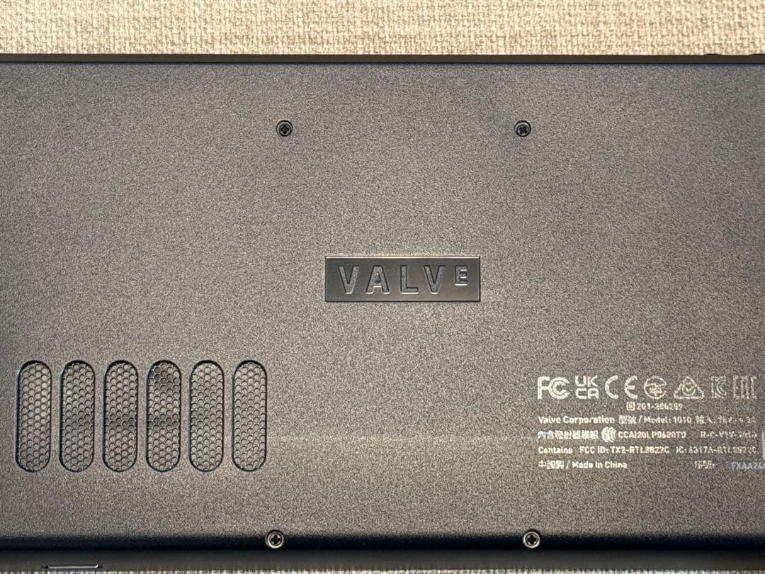 その他 SteamDeck 64GB LCD + MicroSD 256GB