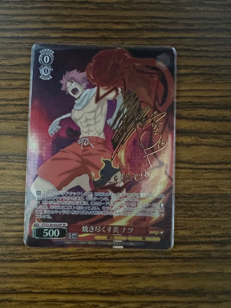 焼き尽くす炎 ナツ SP