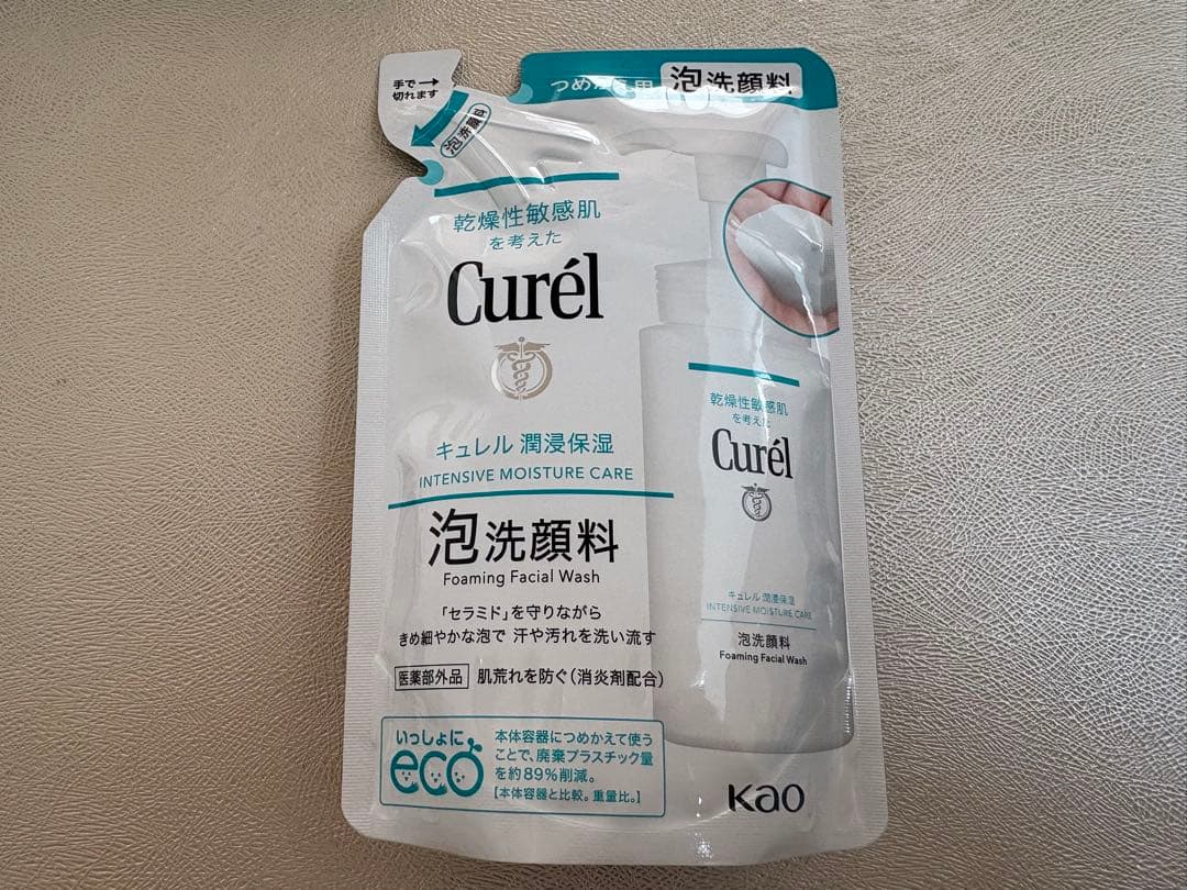 Curél 泡洗顔料 詰め替え130ml 9個セット
