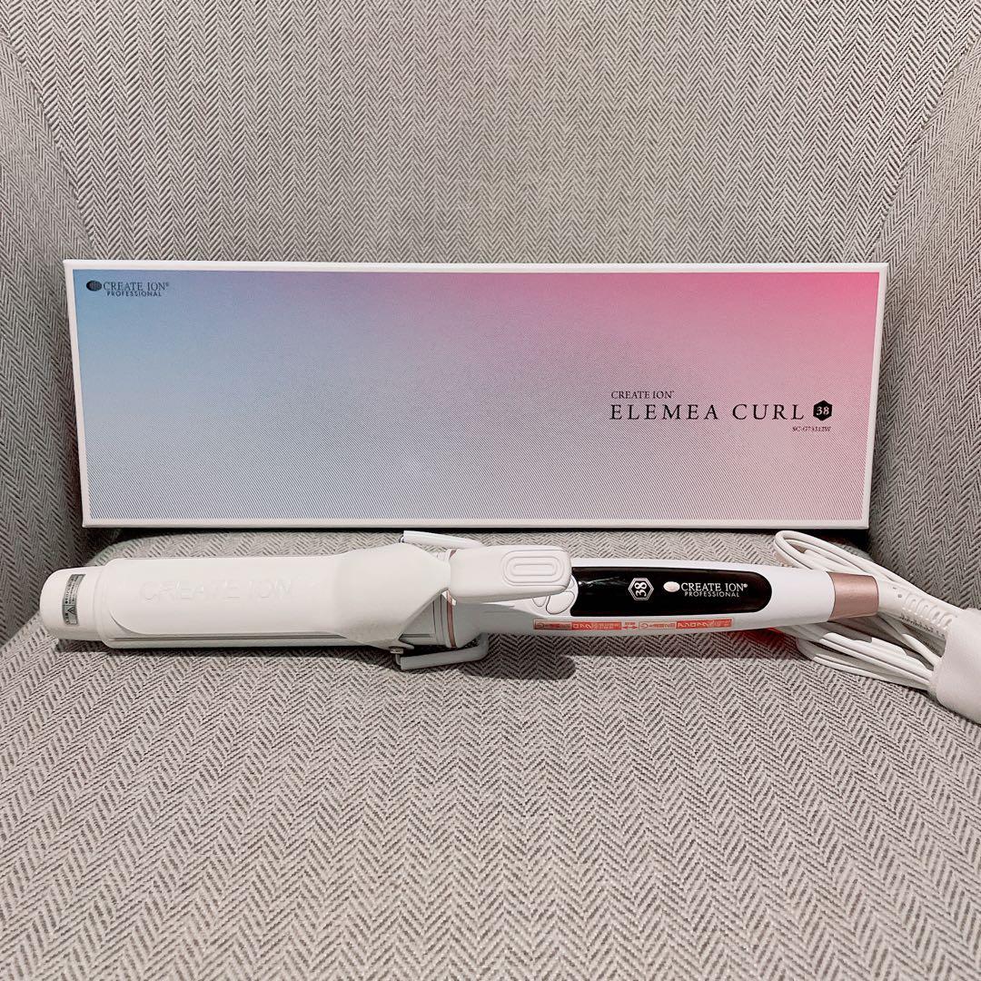 値下げ　クレイツイオン　エレメアカールアイロン 38mm SC-G73312W
