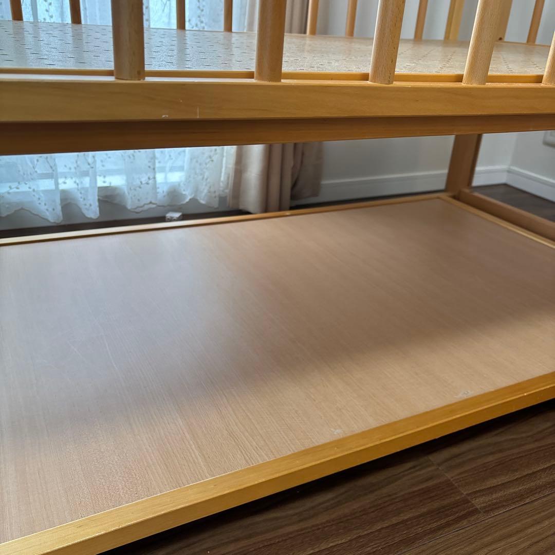 石崎家具　スリーピー　ツースライドベッド　日本製ベビーベッド