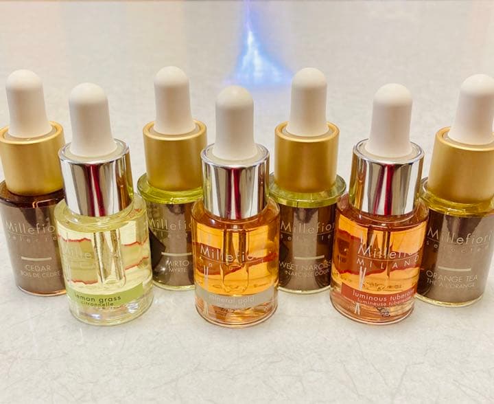 セール！ 新品　Millefiori (ミッレフィオーリ) アロマオイル7本