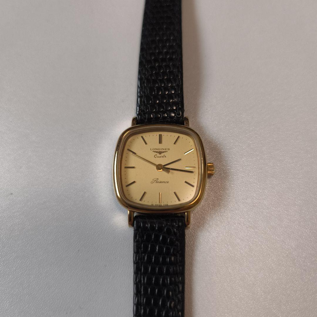 LONGINES presence ビンテージスクエア 電池交換済み　美品