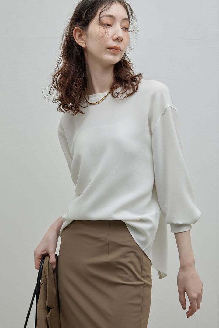 GALLARDAGALANTE ガリャルダガランテ 　バックスリットブラウスT