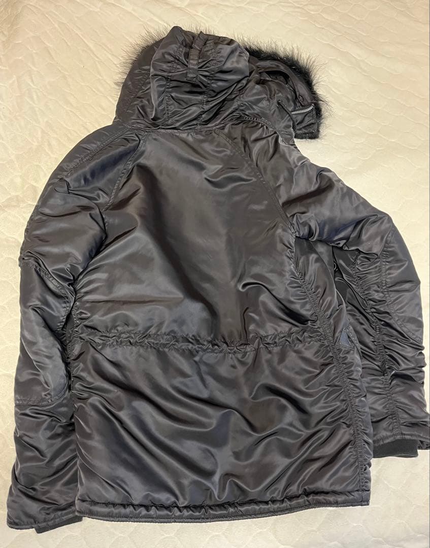 ALPHA INDUSTRIES N-3B TIGHT FIT 黒　Sサイズ