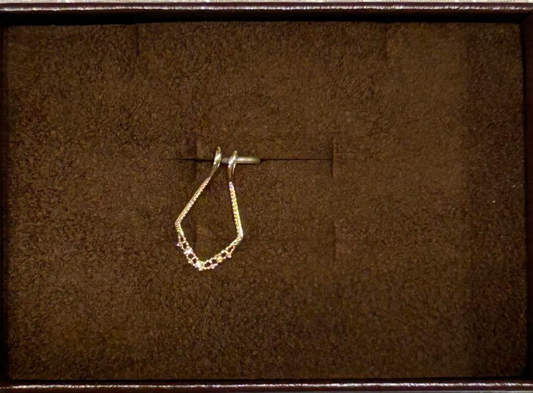 【週末限定価格】 agete アガット K10ダイヤモンドチャーム　現行品