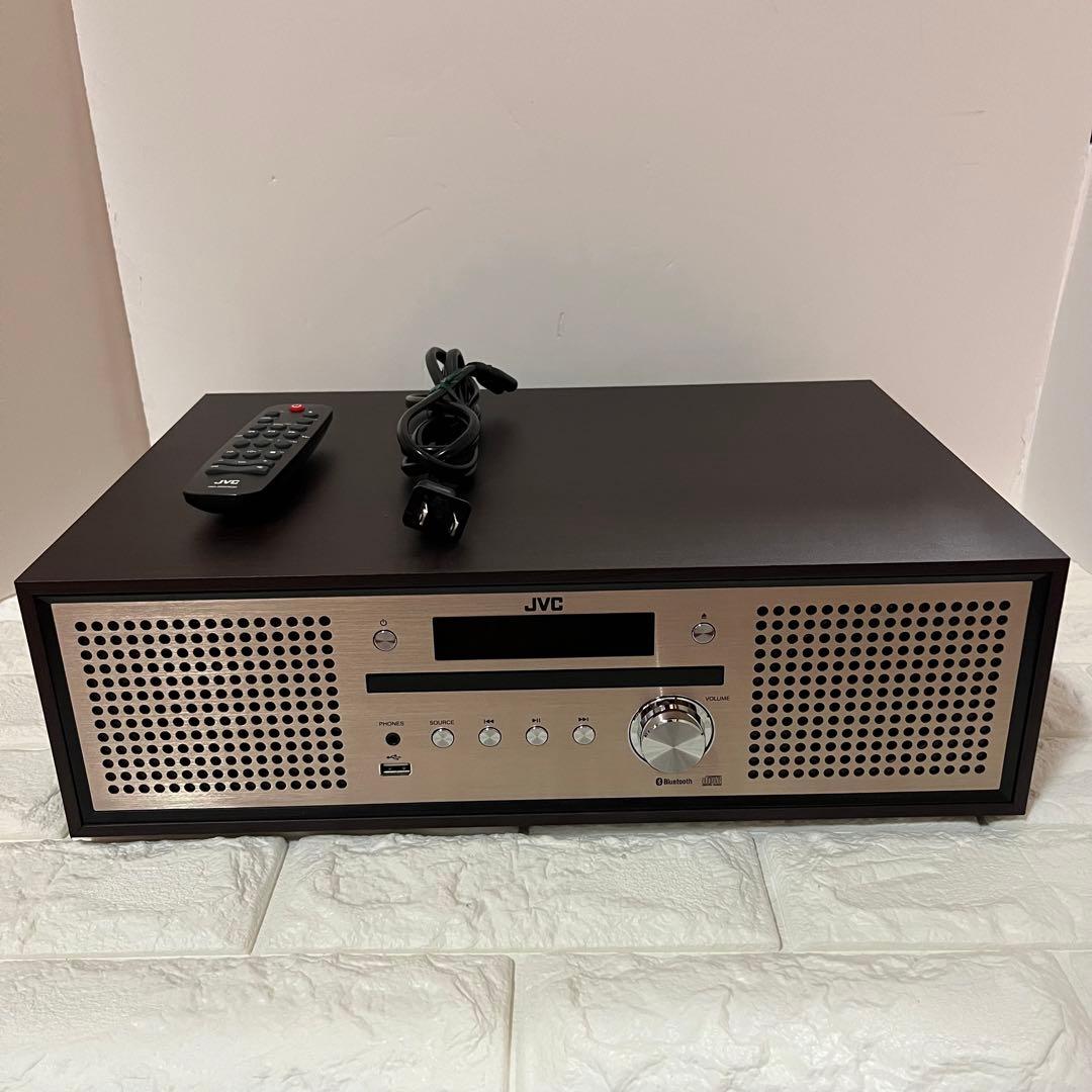 【極美品】　JVC ミニコンポ デジタルディスプレイ 2024年製
