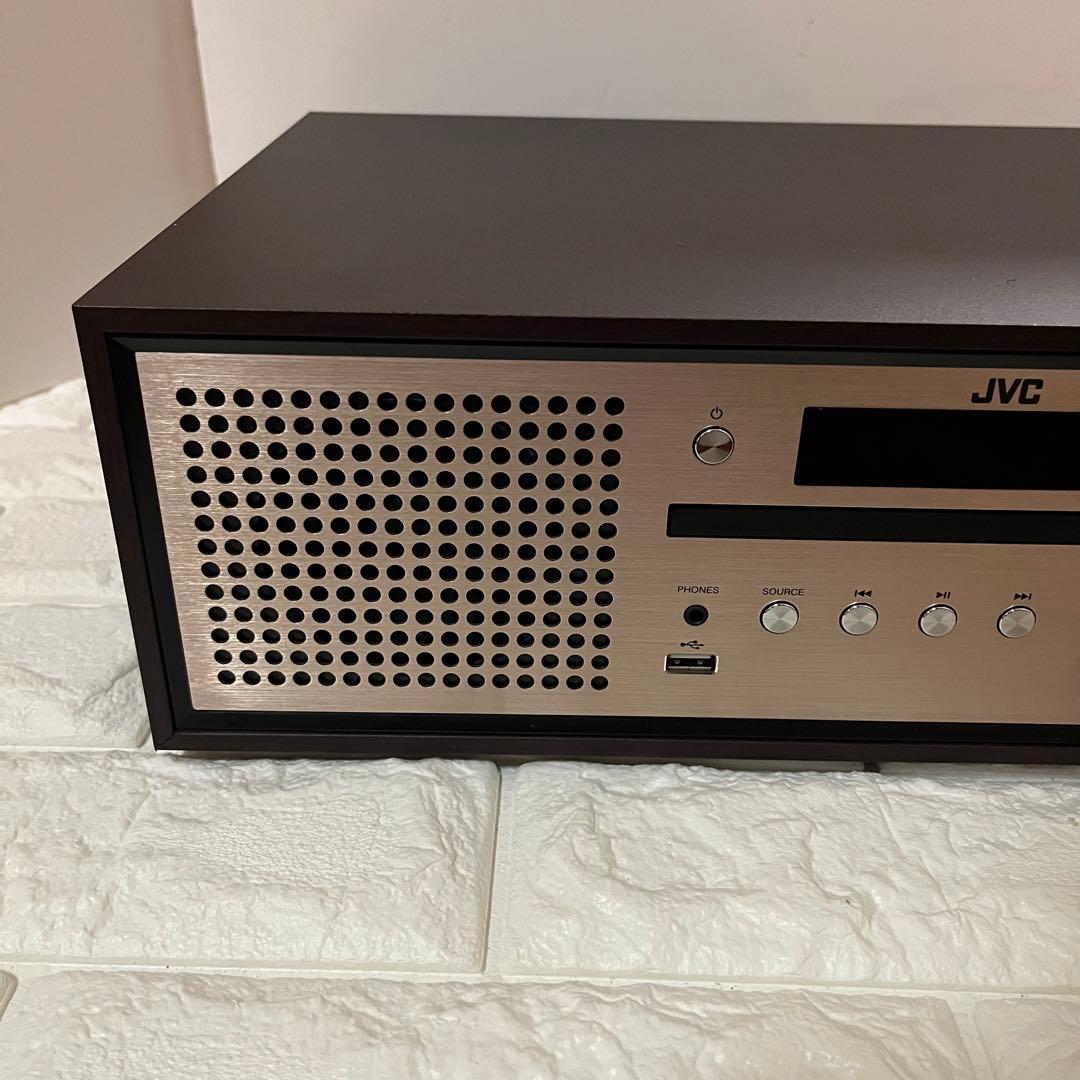 【極美品】　JVC ミニコンポ デジタルディスプレイ 2024年製