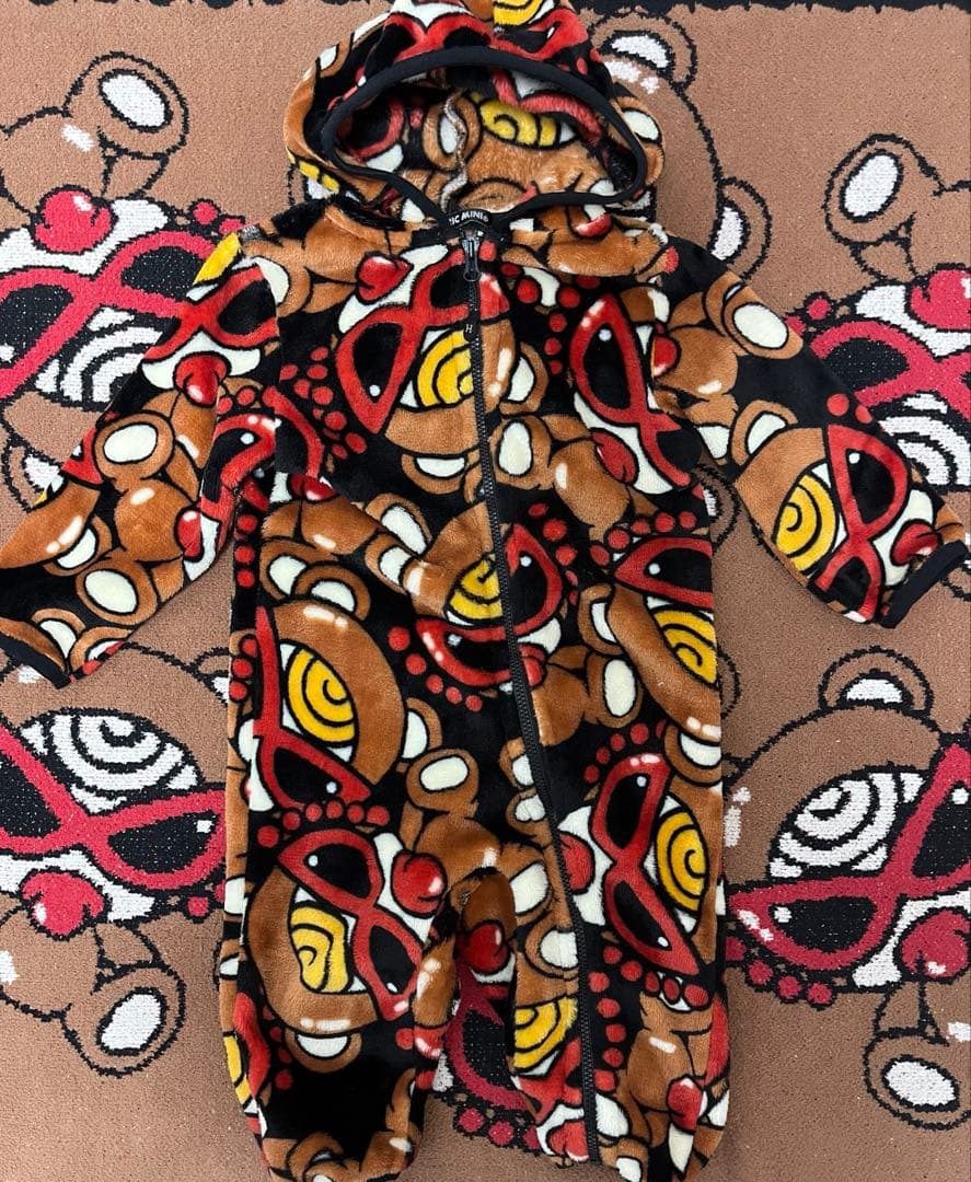 HYSTERIC MINI フリーステディロンパース　フリサイズ