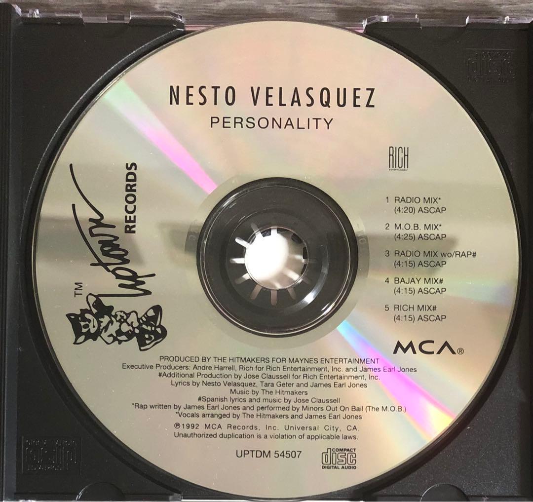 【R&B】NESTO VELASQUEZ / PERSONALITY