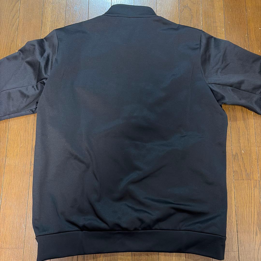 【中古美品】TITLEIST 裏起毛ハーフジップブルゾン ブラック系 3L