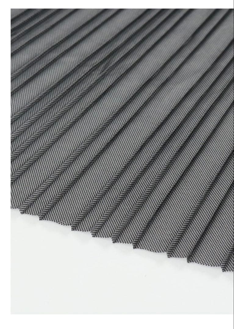 花柄刺繍 シースルーキャミソール ブラック