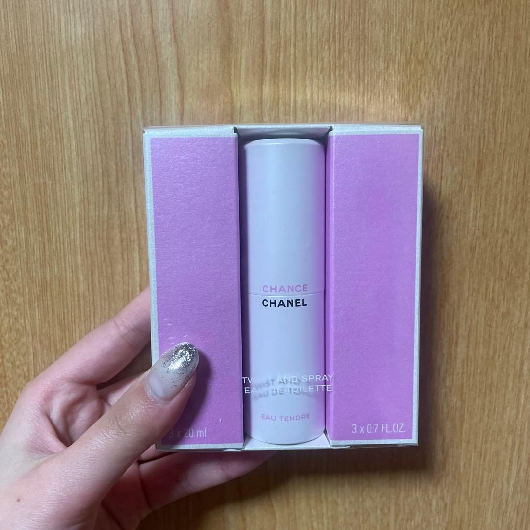 CHANEL CHANCE トワレットスプレー 3本セット 20ml