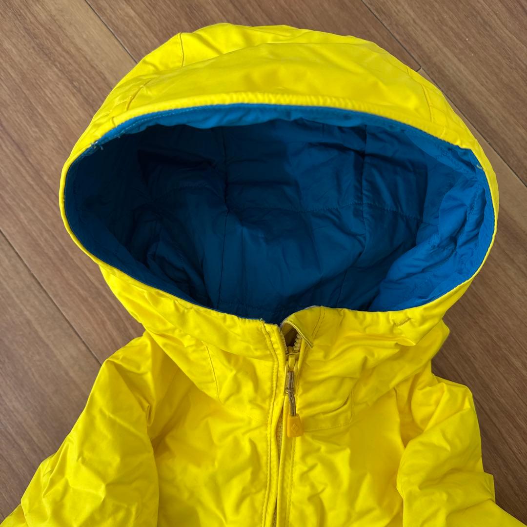 子ども用イエロー スキーウェア