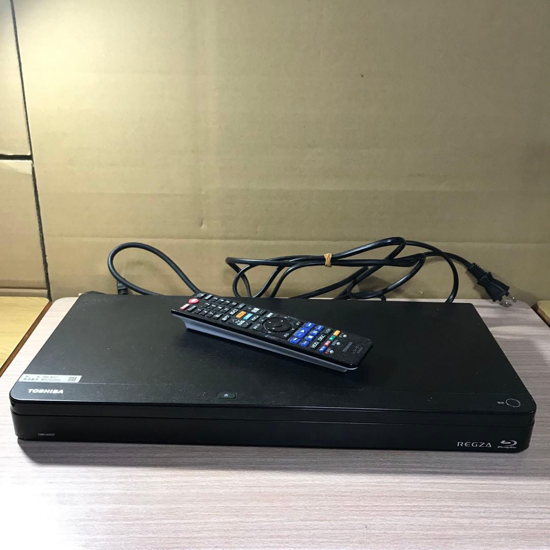 TOSHIBA HDD Blu-rayレコーダー DBR-W507 リモコン付