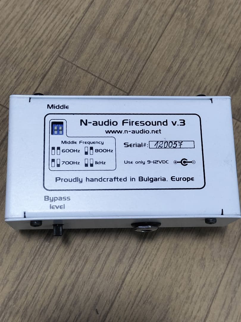 ブルガリア製 N-Audio Firesound V3 overdrive