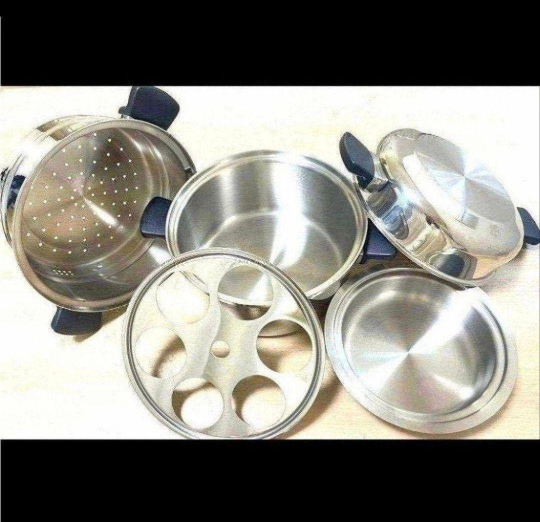 専用Amway アムウェイ 2024年製 ピカピカ 最新型 6L 鍋フルセット↓