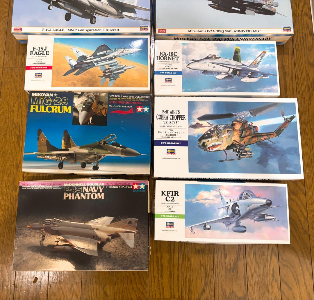 自衛隊プラモデル 未組み立て10機セット
