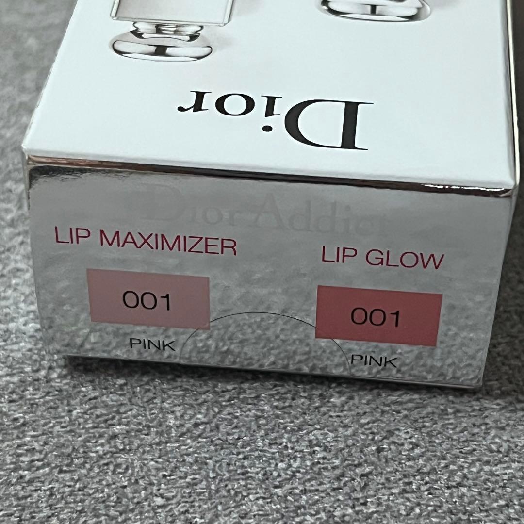 リップケア Dior Addict/Lip Maximizer & Lip Glow 001
